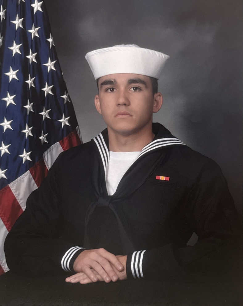 Straight Flush Plumbing founder in military service, representing the company's veteran-owned roots